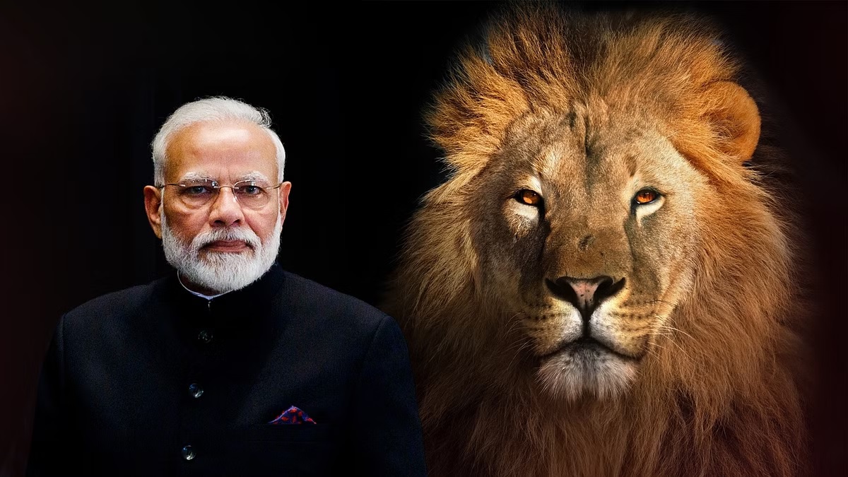 PM Modi on World Lion Day