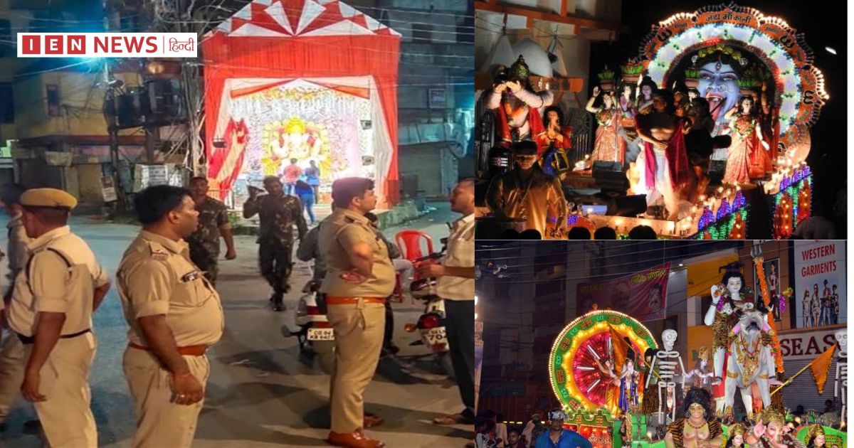 30 सितंबर को रायपुर में निकलेगी झांकी, ड्रोन से निगरानी करेगी पुलिस