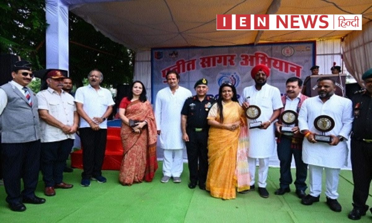 एनसीसी कैडेटों ने लोगों से तालाबों, नदियों, जलाशयों को साफ रखने का आग्रह किया