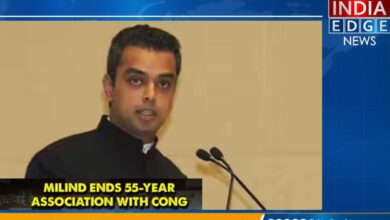 Milind Deora Resignation