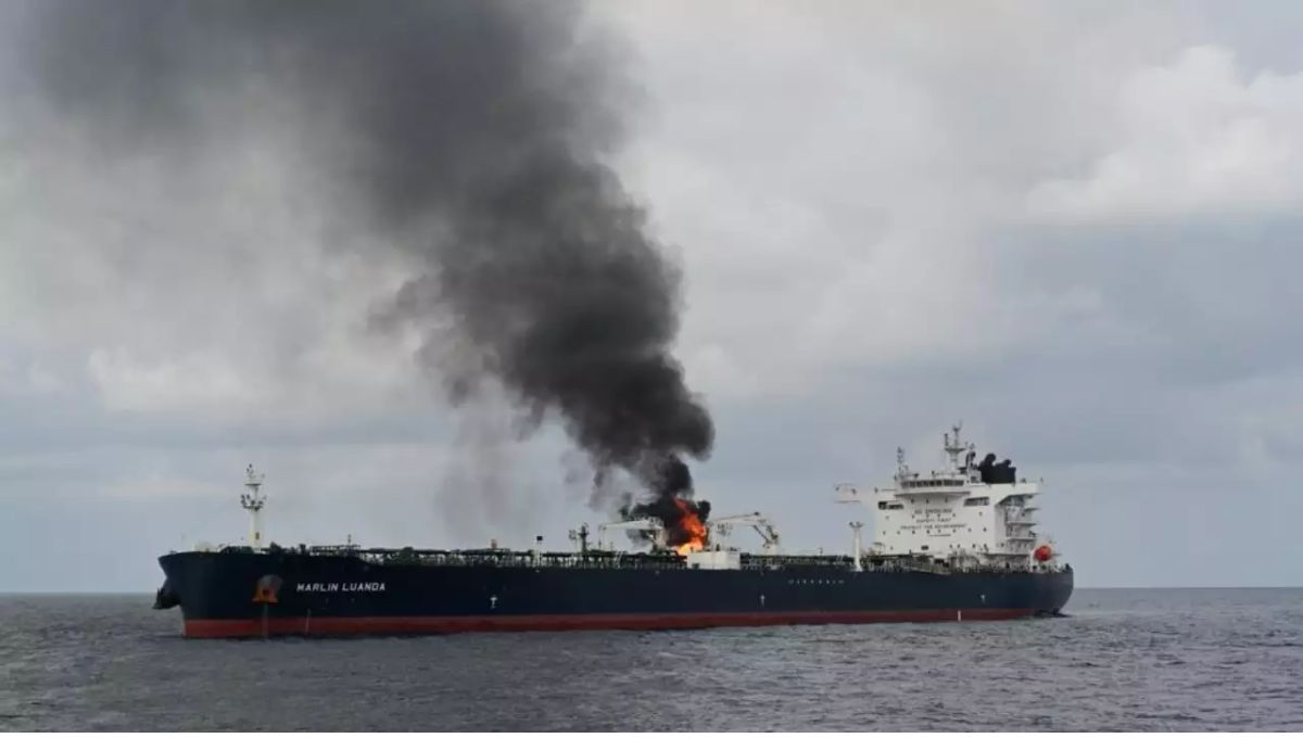 Missile attack on Merlin Luanda