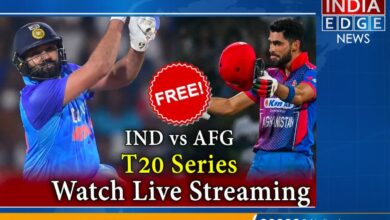 Watch free IND Vs AFG T20