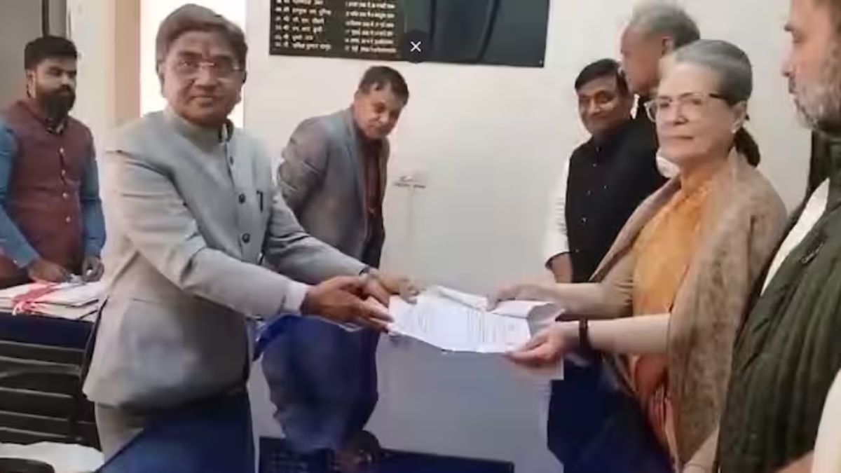 Sonia Gandhi Nomination