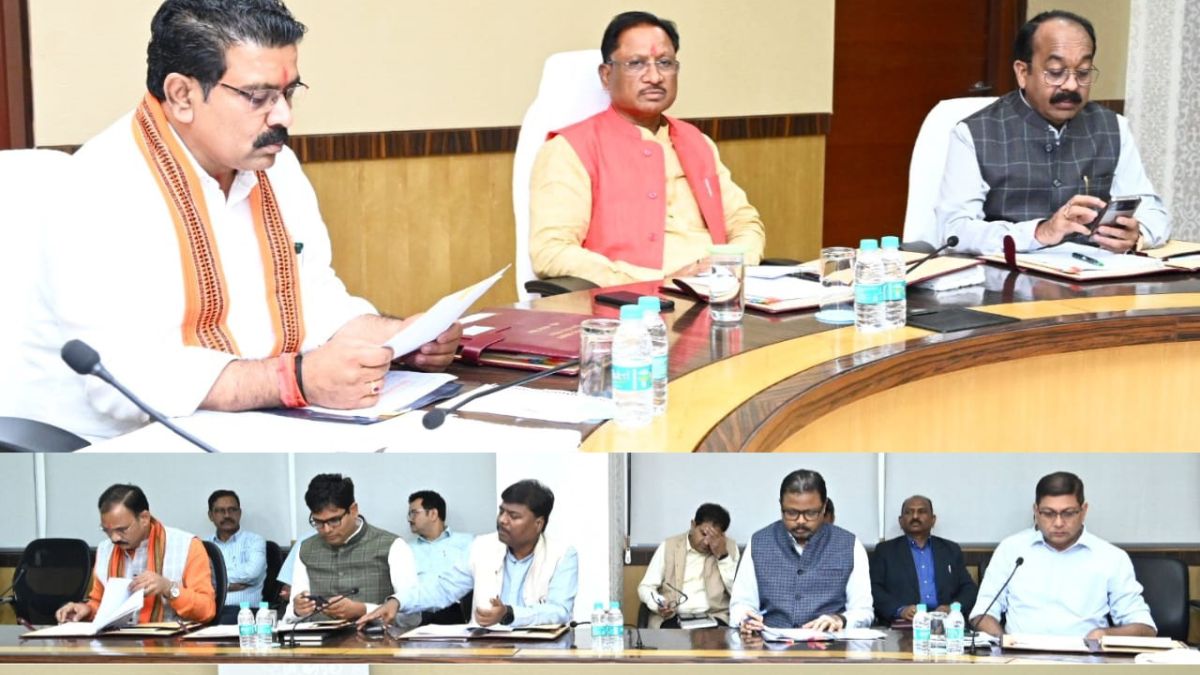BJP Cabinet Meeting
