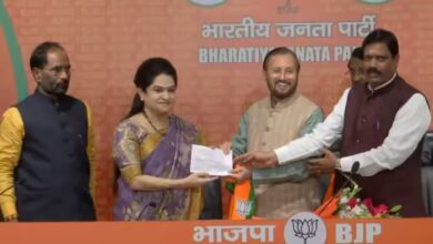 Padmaja Venugopal joins BJP